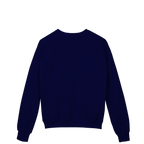Costas do moletom azul marinho Ink da Hachi Streetwear, sem estampa